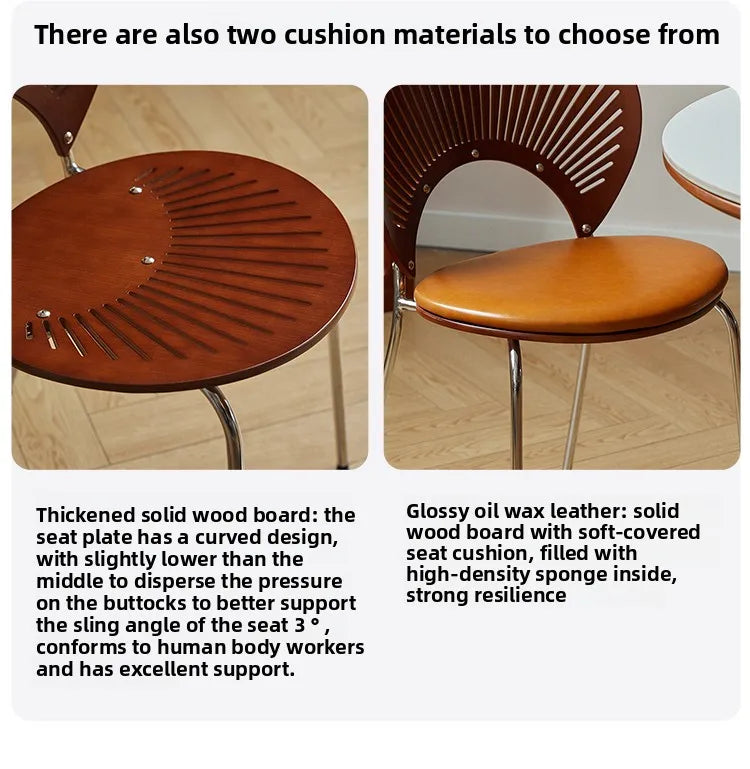 Home Furniture Restaurant Dining Chairs Living Room Leisure Chair Customized Stainless Steel Chairs Single Backrest Armchair