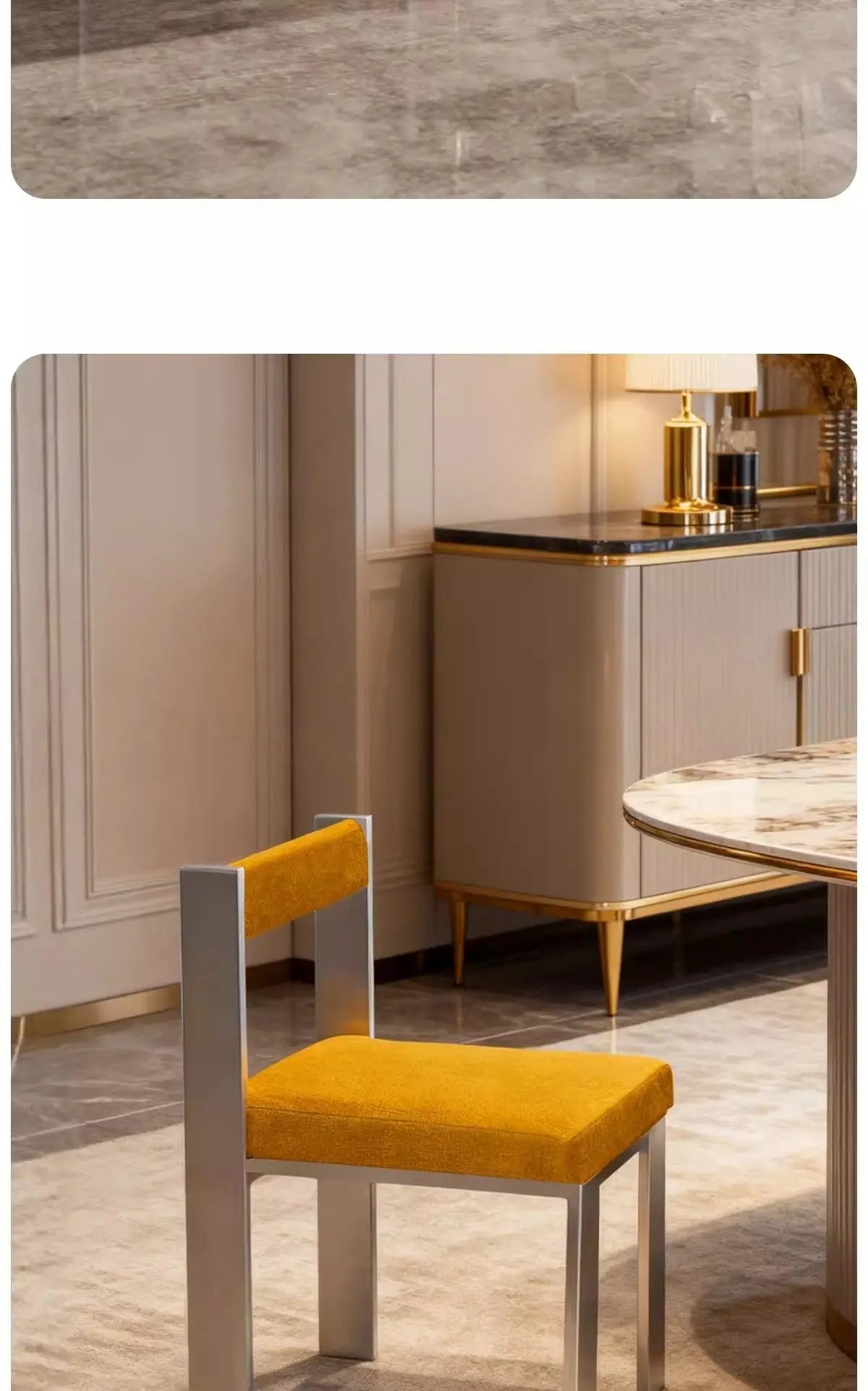 Bauhaus Dopamine Kitchen Island Chair Stainless Steel Designer Dining Seat Multi Function for Home and Vanity