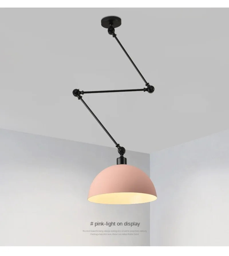 Nordic Modern Retractable Chandelier Restaurant Kitchen Living Room Bedroom Island Lamp Dining Room Home Decor Hanging Lighting