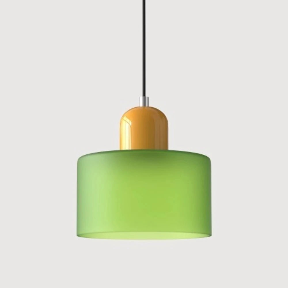 Nordic Modern Glass Bedroom Bedside Long Line Small Chandelier Restaurant Bar Chandelier Simple Lighting Atmosphere Lamp E27