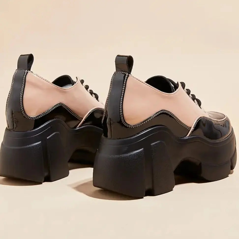 2023  Height Increasing Trend Clunky Casual Women's Sneaker Platform heels Shoes 8cm