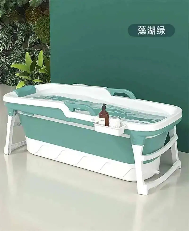Tub Bathtubs Adult Folding bathtub Household Foaming hot Simple Adult Bathing Tub Full Body Sweat Portable Steam Bathing Basin