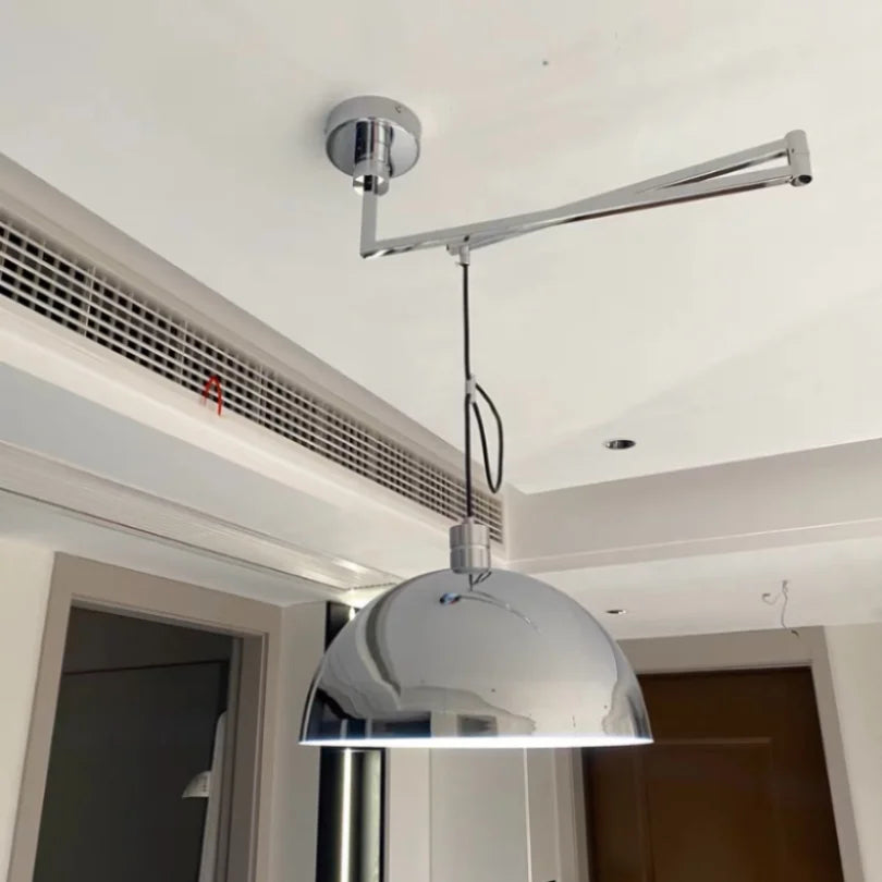 Adjustable Arm Pendant Lights Kitchen Dining Room Island Hanging Lamp Modern Rotatable Long pendant lamp Restaurant Decor
