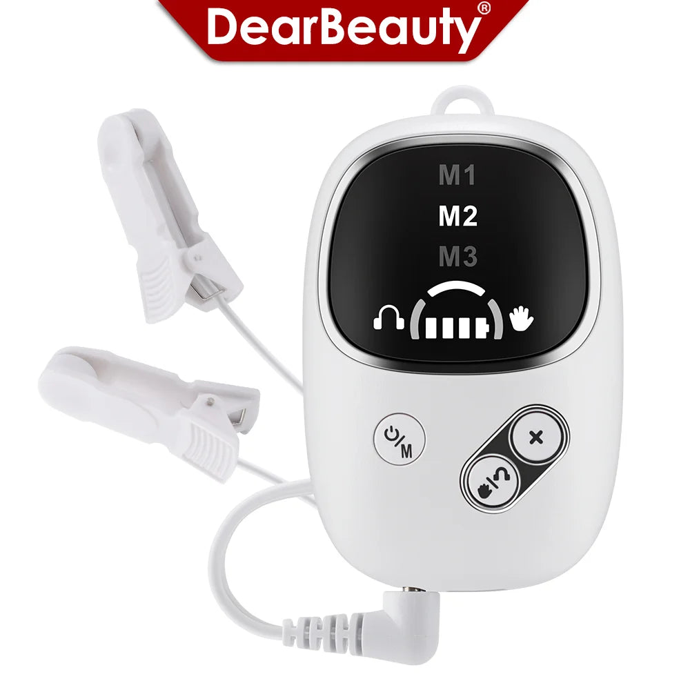 CES Vagus Nerve Stimulation Clip Ear Sleep Aid Device Relieve Insomnia Promote Fast Sleep Deep Sleep Anxiety Depression Reliever