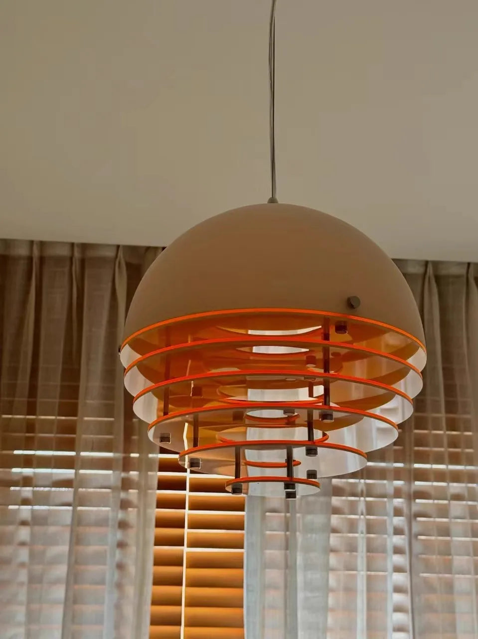 Vintage Creative Bauhaus pendant Lamp Restaurant Light Entrance Bedhead Bar Counter Island Terrace Sunset Atmosphere Pendant Light