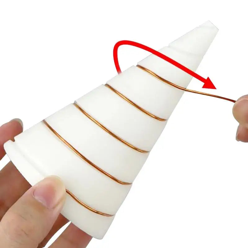 Fibonacci Coil Winding Jig for Electroculture Gardening Electro Culture Copper Gardening Antenna Making Tool Copper Wire Antenna