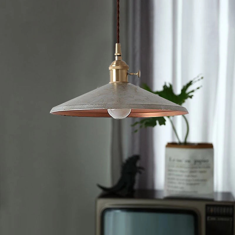 American Retro Brass Restaurant Pendant Light Industrial Style Nordic Home Coffee Shop Bar Decoration a Chandelier Ceiling Light