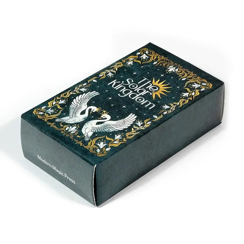 The Solar Kingdom Tarot cards A 78 deck English Psychological Oracle Deck With Vibrant Imagery For Future And Past board games
