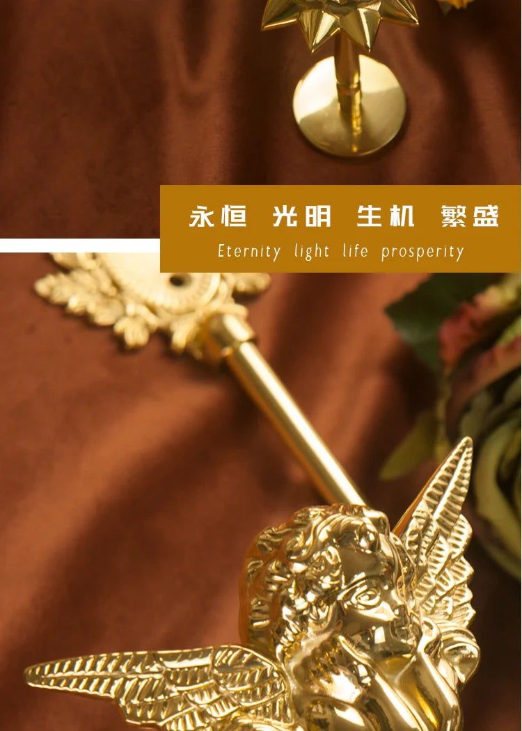 Luxury Brass Curtain Hook Retro Gold Wall Mounted Hanger for Bedroom Living Room Entryway Decor Elegant Hardware Accessories