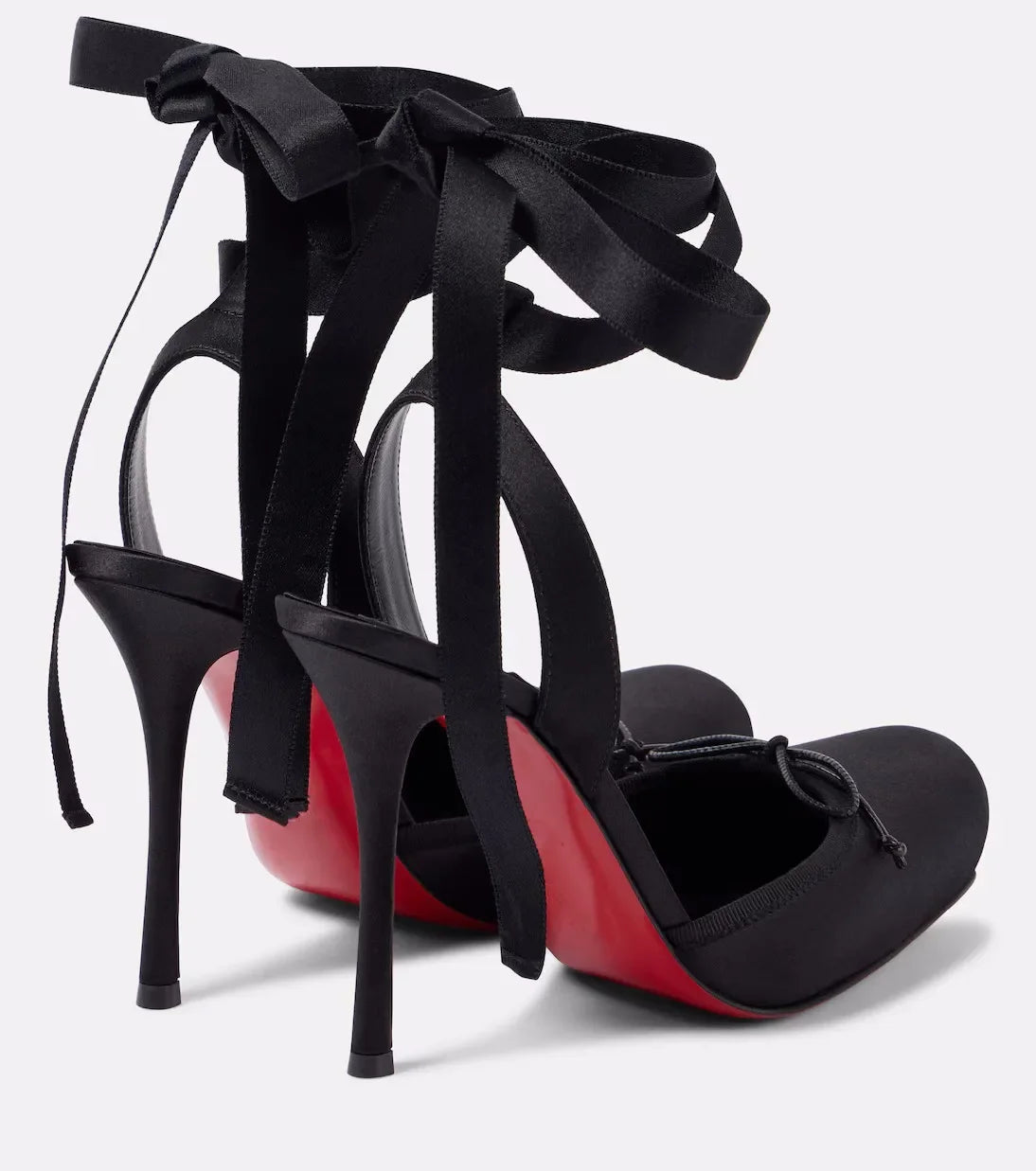 Ladies' New Summer Square Satin High-heeled Sandals with Ankle Straps, Fashionable Party and Banquet Ballet High-heeled Shoes