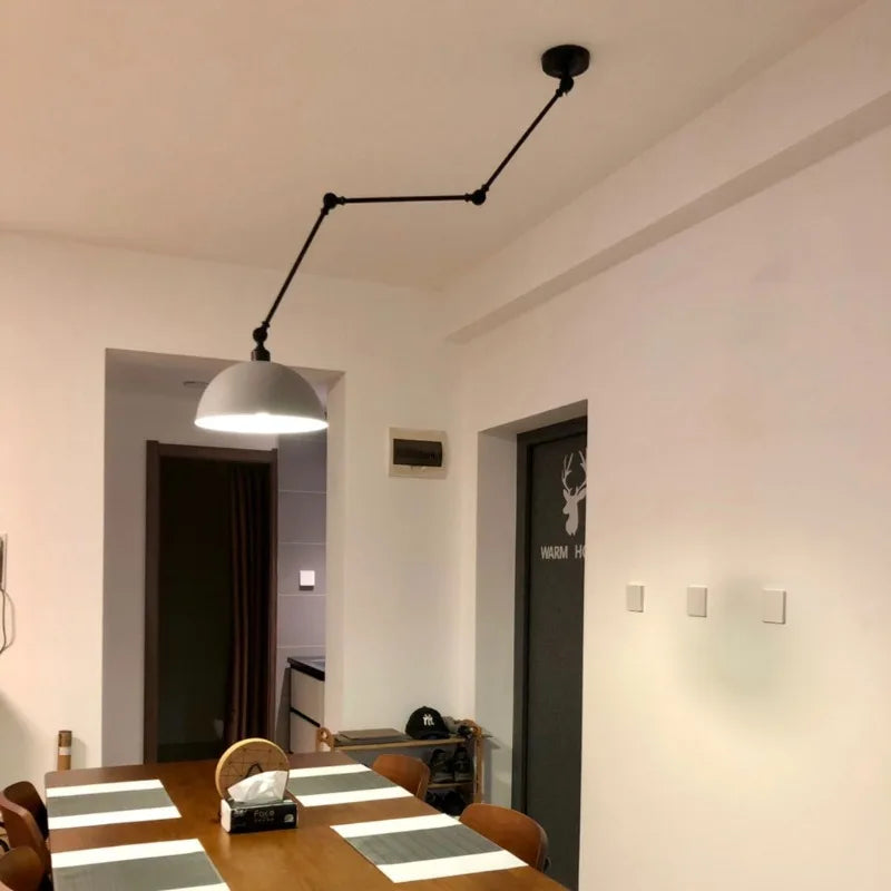 Nordic Modern Retractable Chandelier Restaurant Kitchen Living Room Bedroom Island Lamp Dining Room Home Decor Hanging Lighting