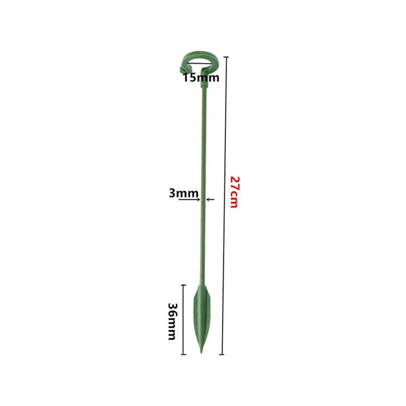 Plastic Plant Supports Stakes Flower Stand Sticks Reusable Protection Fixing Tool Flower Grow Holder Garden Tools