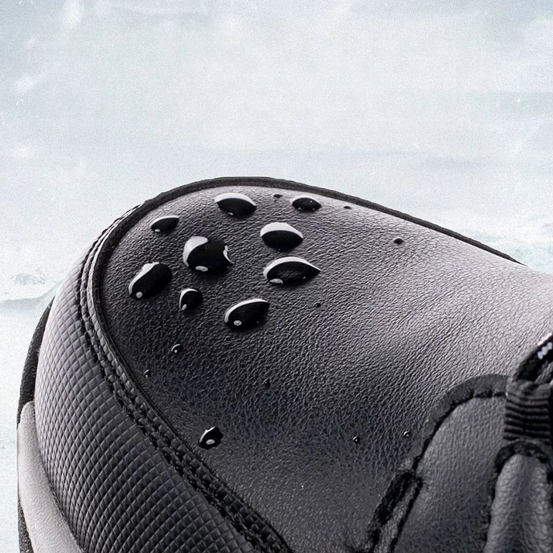 2026 New arrival Winter Men Snow Boots Warm Plush Men's Boots Waterproof High-top Ankle Boots Non-slip Men's Hiking Sneakers