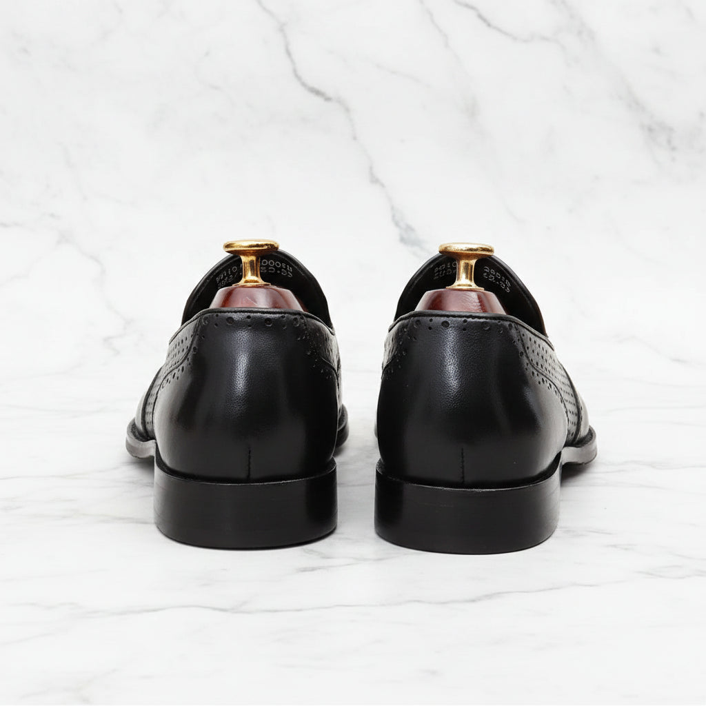 Male Tassel Formal Business Loafers Summer Hollow Out Breathable Genuine Leather Shoes for Men Shallow Casual Oxford Shoes
