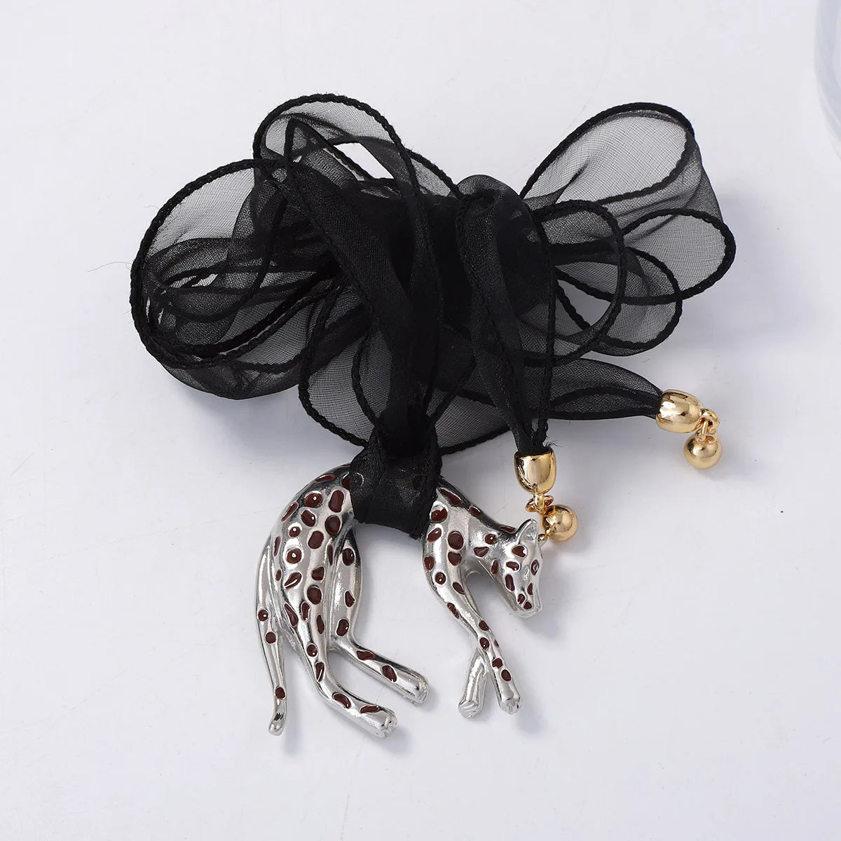 DIGADAGU Metal Money Leopard Animal Pendant Necklace New Simple Vintage Sweater Chain Women Party Jewelry Accessories
