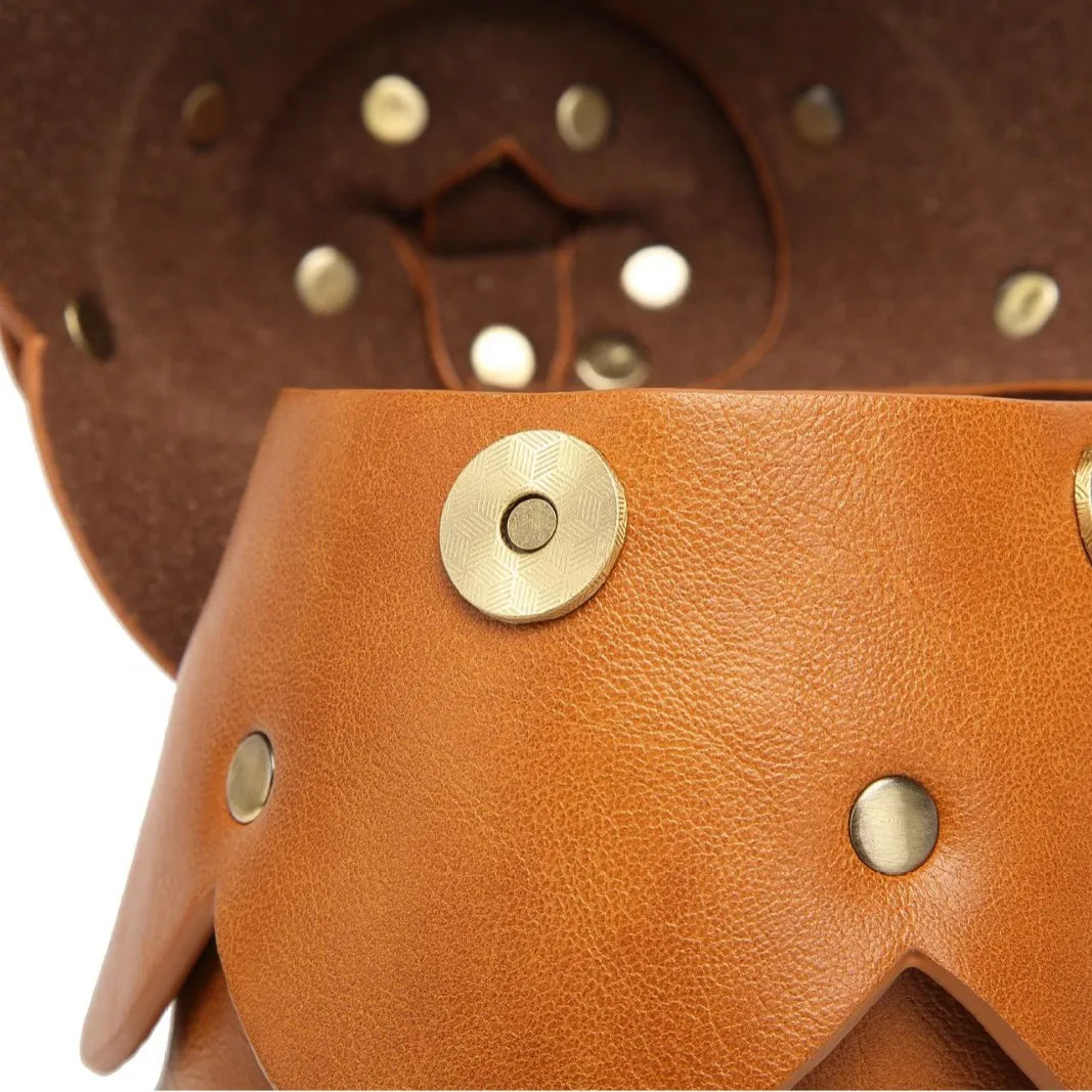 Men's Women's Fashion Personalized Creative Handbag Adult Unisex Retro 3D Pine Cone Shaped Shoulder Bag Couples Party Bag