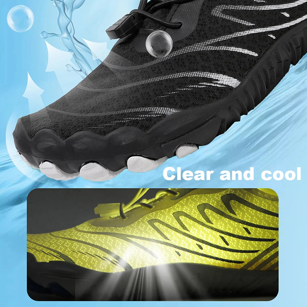Antistatic Shoes with Copper Conductive Grounded Shoes Flexible Breathable Aqua Shoes Lightweight Barefoot Shoes for Water Sports