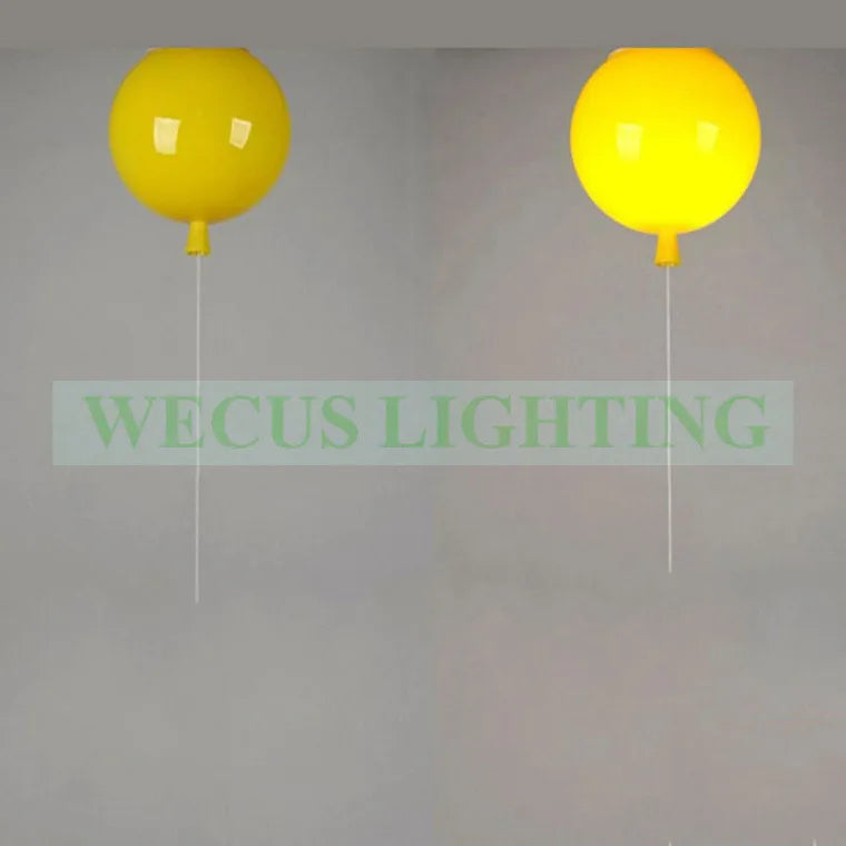 Fashion Balloon Lamps Ceiling Lights Colorful Baby Child Room Lamp Dining Room Bedroom Bedside Aisle Balcony Light Lamparas