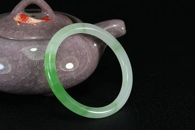 Natural Jade Bangle Women Gifts Men Fine Jewelry Jadeite Bangles Certified Genuine Jades Stone Bracelets Accessories Jewellery