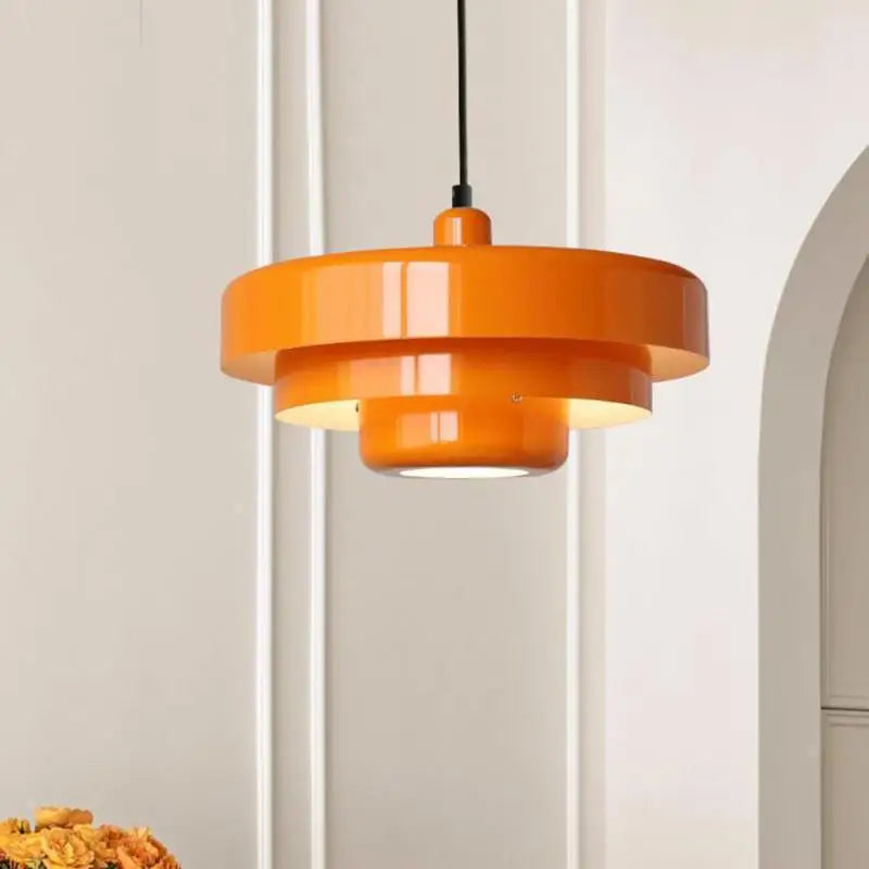 Pendant Acrylic Lamp Restaurant Simple Modern Creative Multi-layer Decoration Retro Color