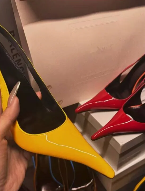 2026 Summer Stiletto Pointed Women's Sandals Fashion Show Party Wedding Women's High Heels