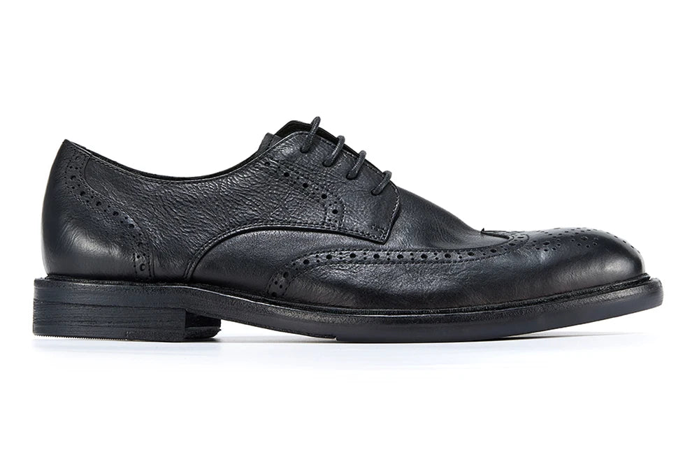 Men's Full-grain Genuine Leather Formal Dress Shoes Soft Comfortable Business Casual Footwear Classic Men's Footwear