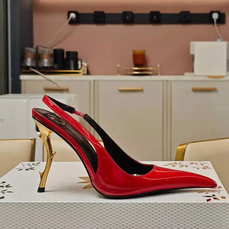 2026 Summer Stiletto Pointed Women's Sandals Fashion Show Party Wedding Women's High Heels