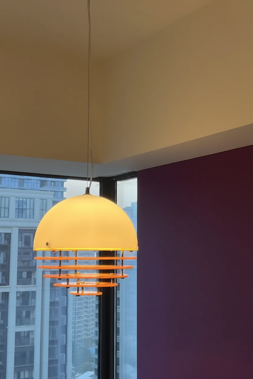 Vintage Creative Bauhaus pendant Lamp Restaurant Light Entrance Bedhead Bar Counter Island Terrace Sunset Atmosphere Pendant Light