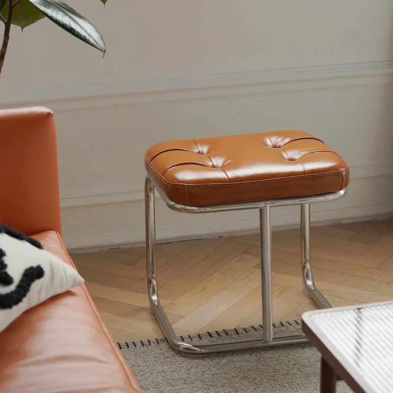 Slim Entryway Shoe Bench Narrow Hallway Seat Vintage Storage Stool Chair Upholstered Bench Wassily Bench Step Stool