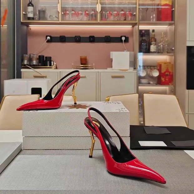 2026 Summer Stiletto Pointed Women's Sandals Fashion Show Party Wedding Women's High Heels