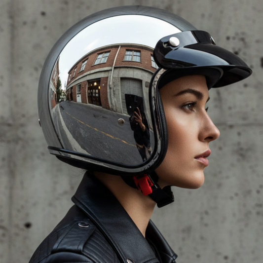 Open HOT Face Motorcycle Helmet Vintage Capacete De Moto Helmet Unique Retro 3/4 Half Casco Casque Four Seasons ECE DOT Approved