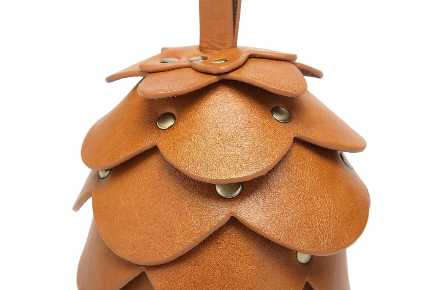 Men's Women's Fashion Personalized Creative Handbag Adult Unisex Retro 3D Pine Cone Shaped Shoulder Bag Couples Party Bag
