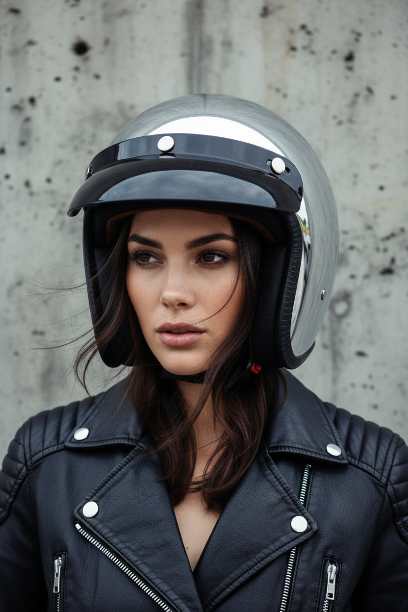 Open HOT Face Motorcycle Helmet Vintage Capacete De Moto Helmet Unique Retro 3/4 Half Casco Casque Four Seasons ECE DOT Approved