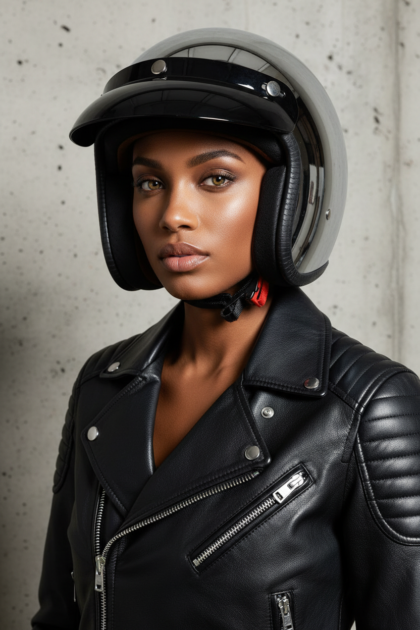 Open HOT Face Motorcycle Helmet Vintage Capacete De Moto Helmet Unique Retro 3/4 Half Casco Casque Four Seasons ECE DOT Approved