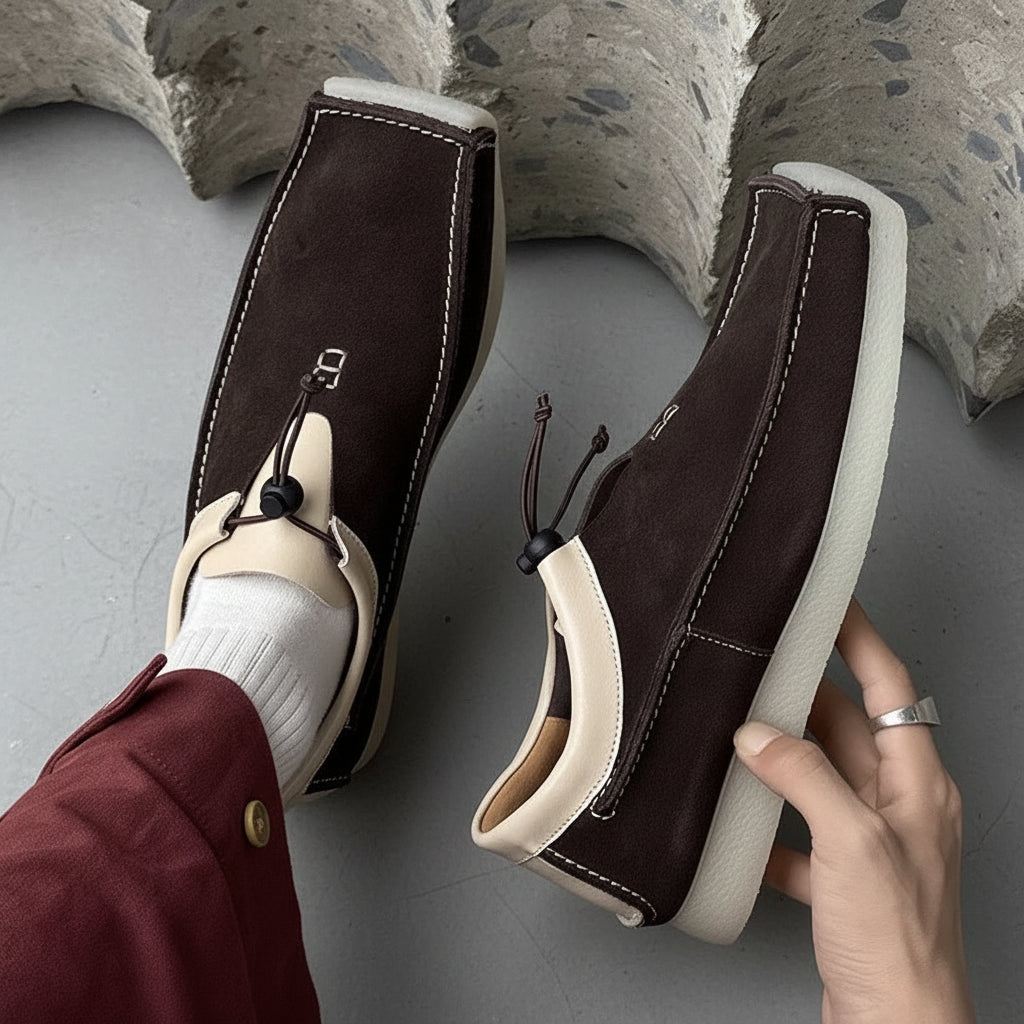 Square toe suede loafers shoes for man luxury designer shoes casual sneakers for man skateboard mocasines