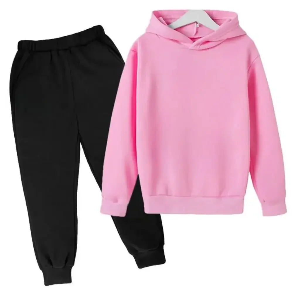 Spring Autumn Tracksuit Football CR7 Print Kid's Clothes Hoodie+Pants Suit 2pcs Set Boy Girl 3-12 Years Children Holiday Gifts
