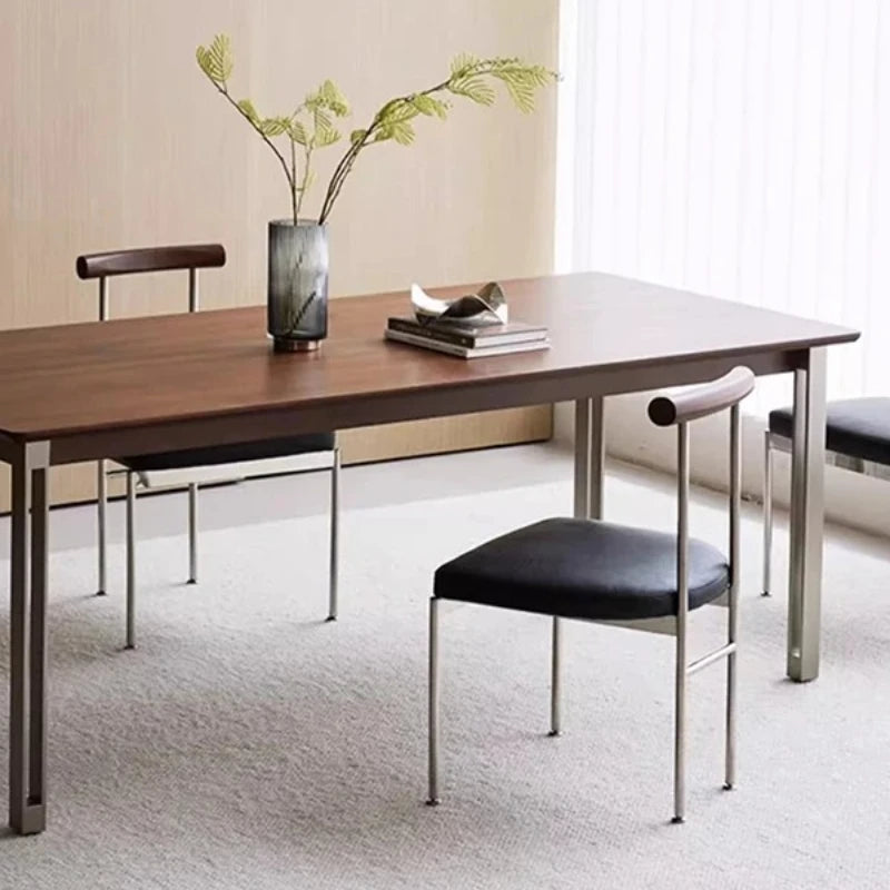 Bauhaus Style Dining Chair Household Restaurant Seat Ergonomic Backrest Desk Chair Modern Study Office Side Chair for Home