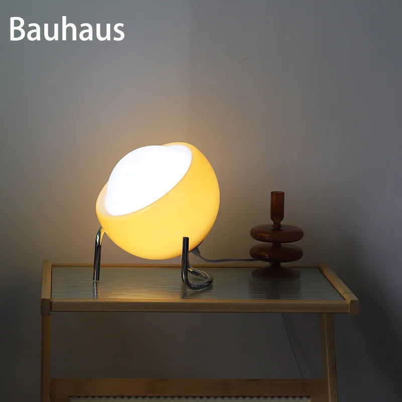 Bauhaus Table Glass Lamp Creative Lighting Design Decorative Table Lamp