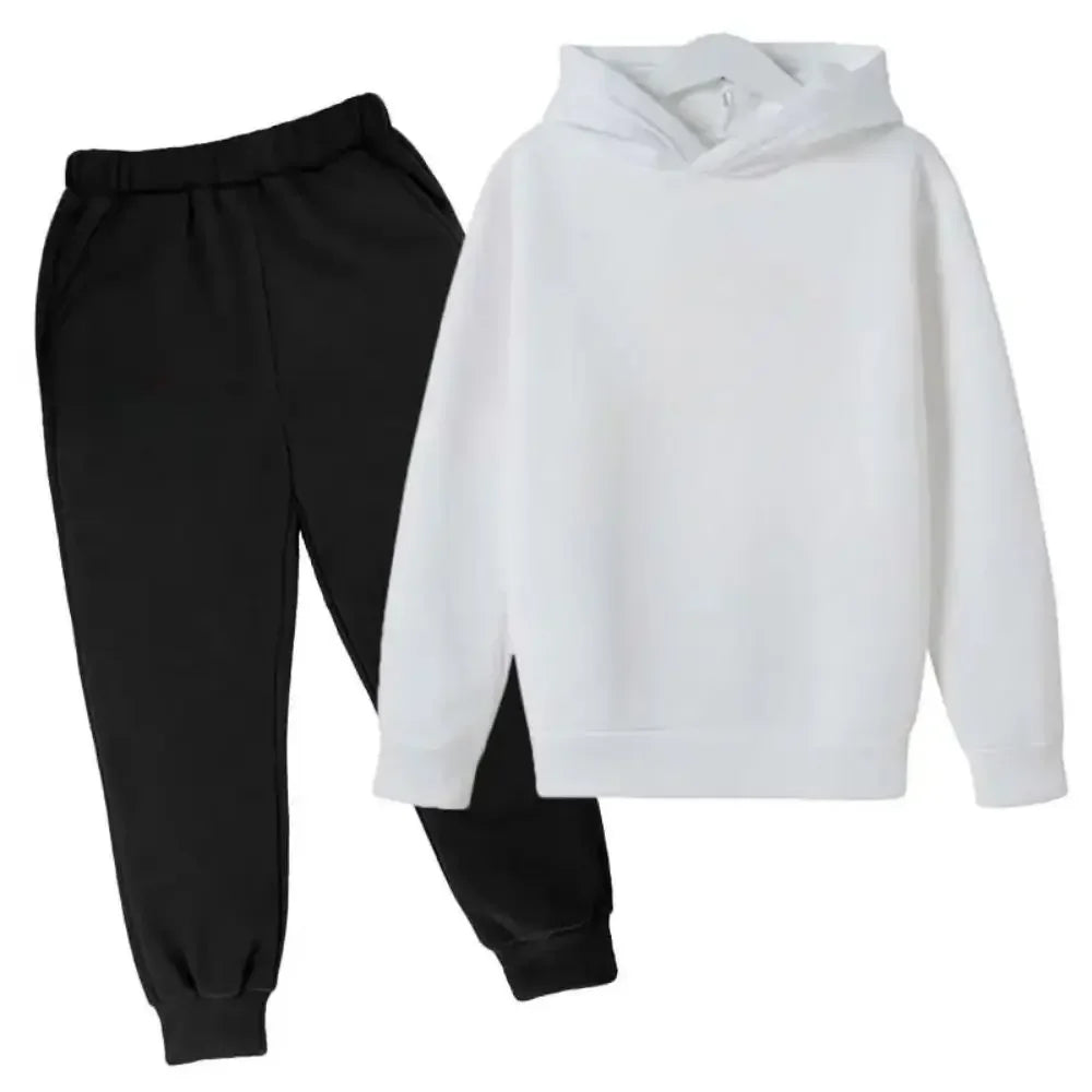 Spring Autumn Tracksuit Football CR7 Print Kid's Clothes Hoodie+Pants Suit 2pcs Set Boy Girl 3-12 Years Children Holiday Gifts