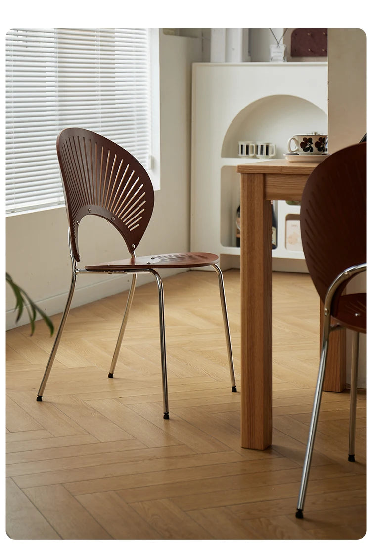 Home Furniture Restaurant Dining Chairs Living Room Leisure Chair Customized Stainless Steel Chairs Single Backrest Armchair