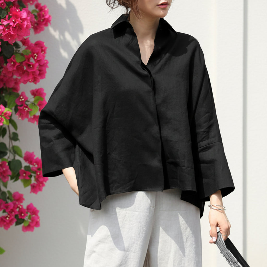 Plus Size 5XL VONDA Women Long Sleeve Shirts Summer Elegant Blouse OL Style Tunic Tops Oversized Casual Solid Loose Party Blusas