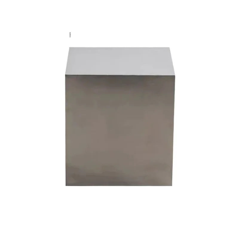 Nordic Metal Living Room Stool Industrial Round Chair for Milk Tea Shop Commercial Furniture Stainless Steel Simple Bistro Seat