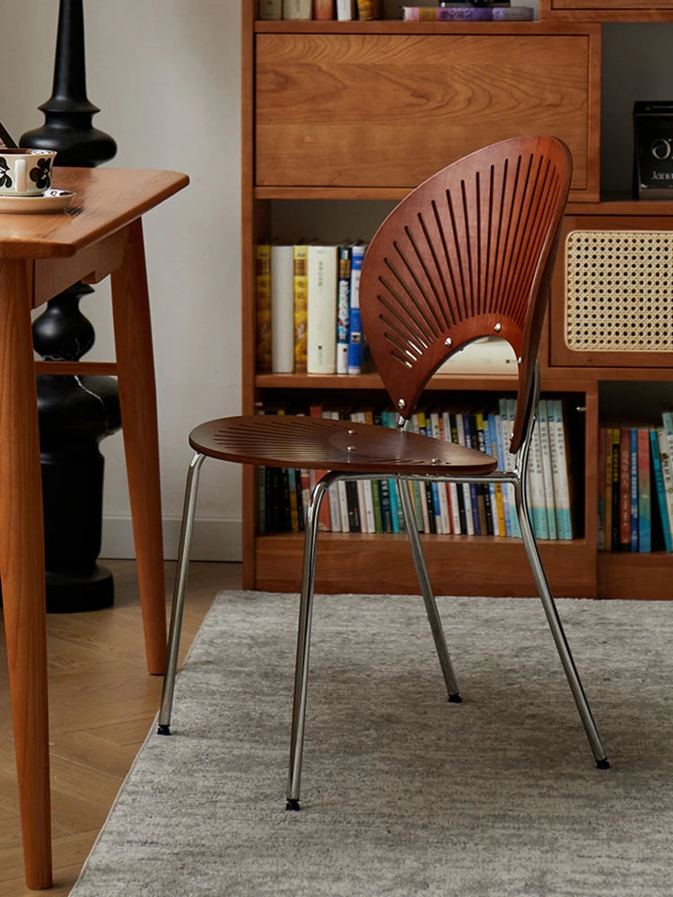 Home Furniture Restaurant Dining Chairs Living Room Leisure Chair Customized Stainless Steel Chairs Single Backrest Armchair