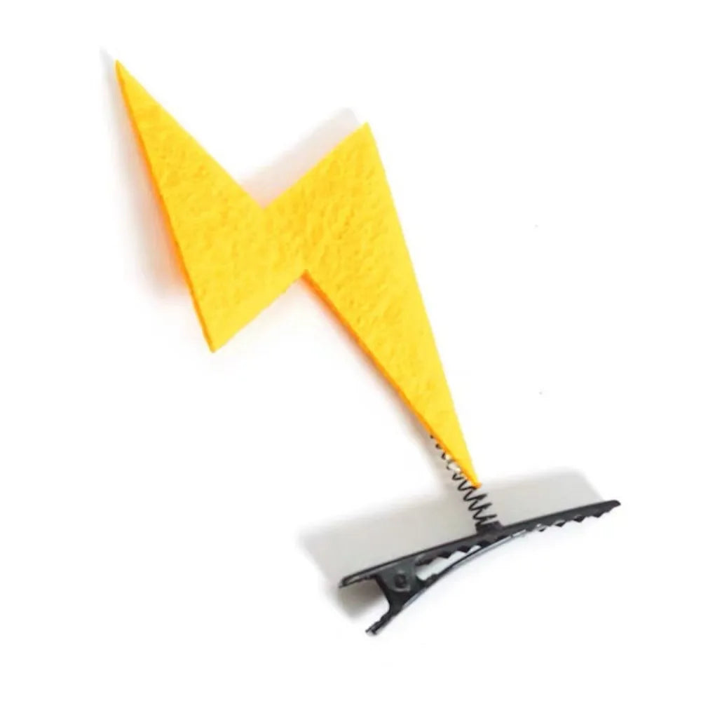 3D Funny Symbol Hair Clip WiFi Question Mark Lightning Cute Bangs Hairpin Headwear Party Daily Life Headwear Hair Styling Tool
