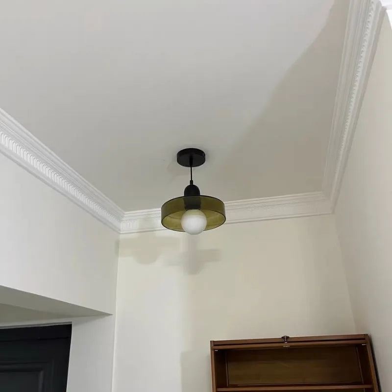 Modern Glass Pendant Lights Kitchen Restaurant Hanging Lamp Ceiling Chandeliers Nordic Decoration Denmark Orange Decor Lighting