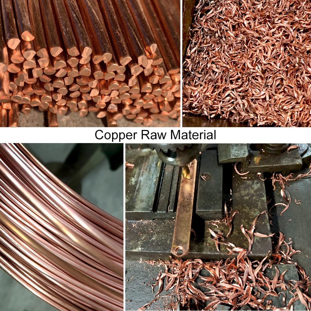 Vinterly Pure Copper Bracelets Magnetic Adjustable Open Cuff Vintage Flowers High Magnet Bangles Health Energy Jewelry Resizable