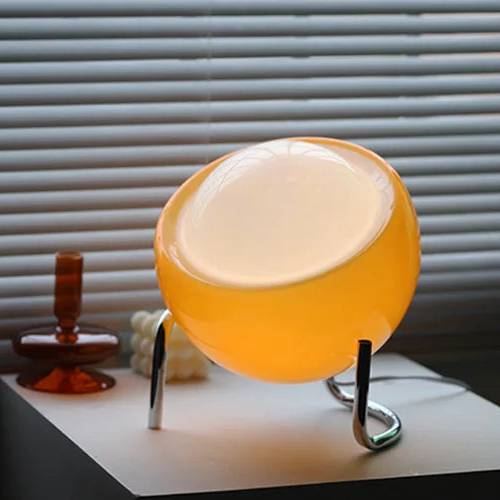 Bauhaus Table Glass Lamp Creative Lighting Design Decorative Table Lamp