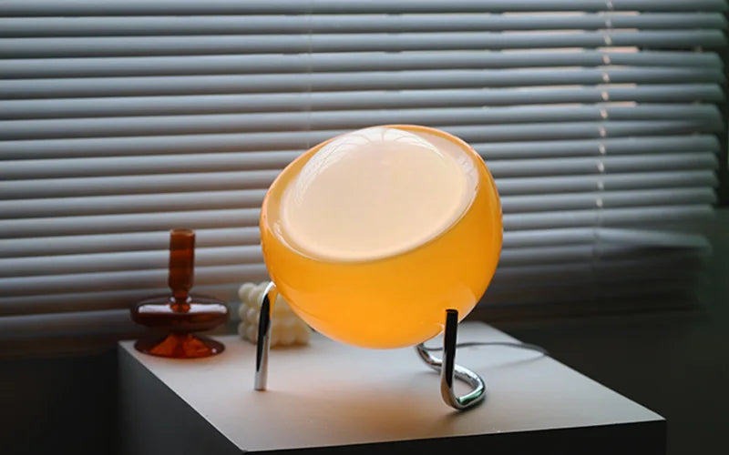 Bauhaus Table Glass Lamp Creative Lighting Design Decorative Table Lamp