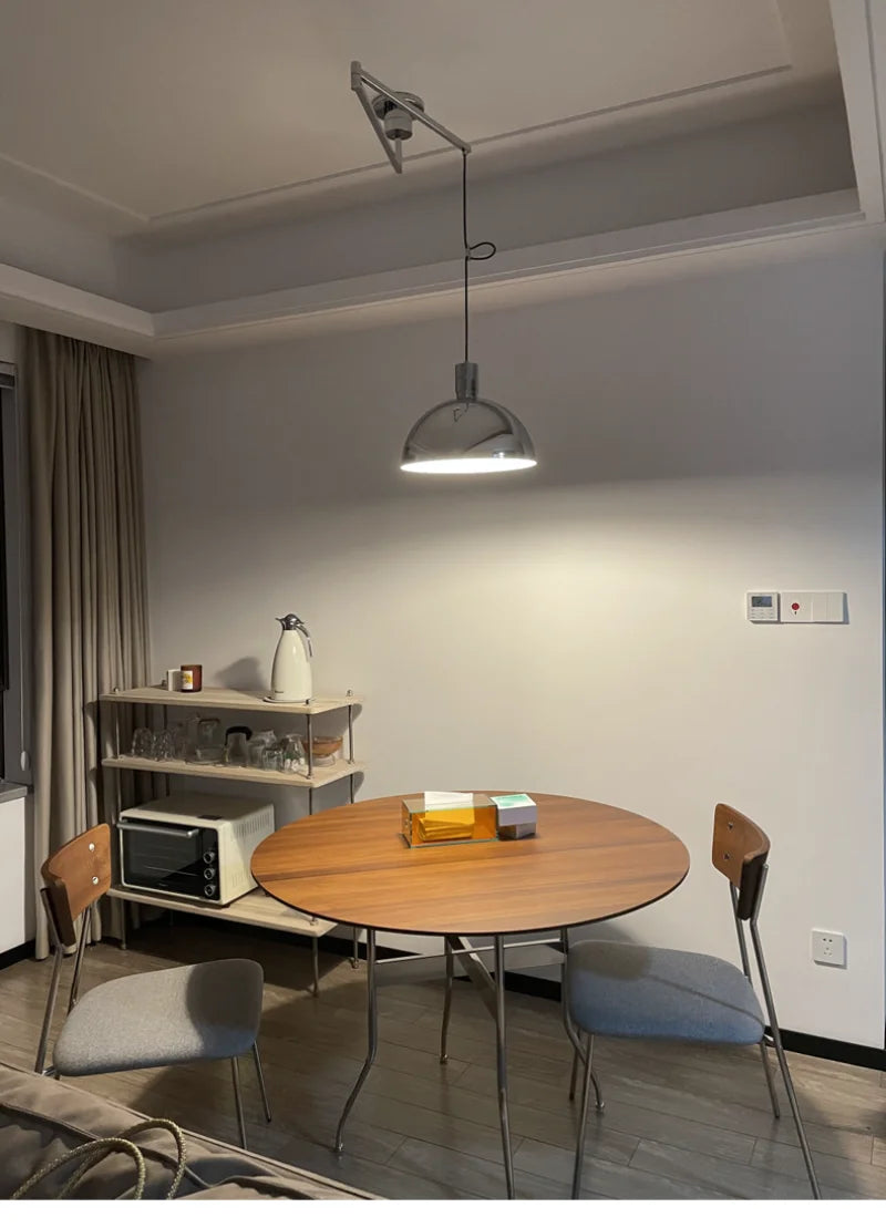 Adjustable Arm Pendant Lights Kitchen Dining Room Island Hanging Lamp Modern Rotatable Long pendant lamp Restaurant Decor