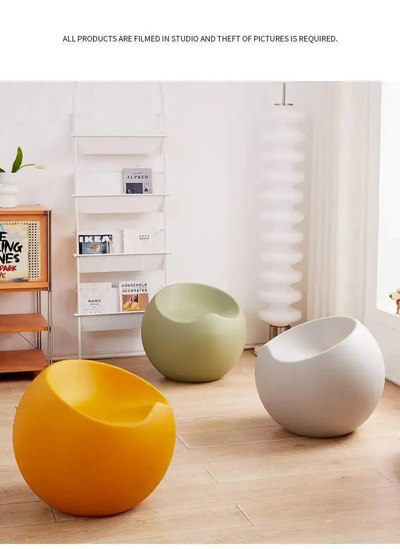 Creative Apple Stool Home Door Shoe Changing Stool Designer Minimalist Small Stool Nordic Living Room Bedroom Balcony Low Stool
